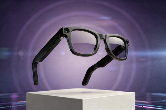 Lunettes intelligentes dotées de l'IA et d'une caméra Sony de 800w